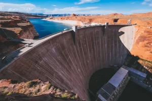 Glen Canyon Dam in Arizona