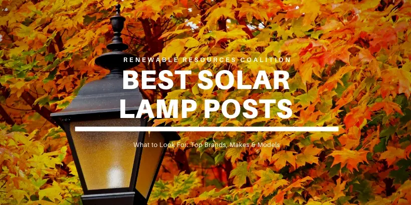 6 Best Solar Lamp Posts Outdoor Pole, Solar Lamp Post Light Conversion Kit