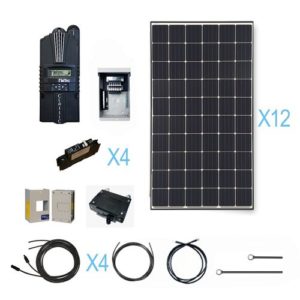 renogy 3600 watt solar cabin kit