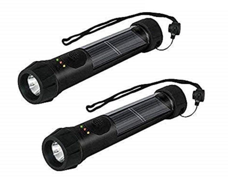 6 Best Solar Flashlights 2021 Reviews (NPET, Thorfire)