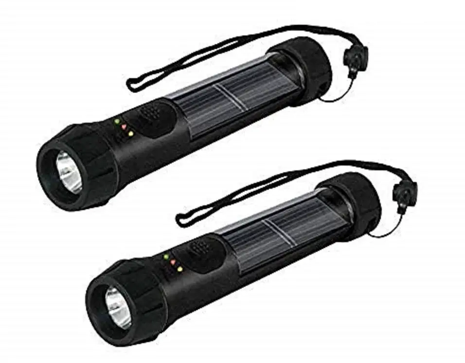 6 Best Solar Flashlights 2021 Reviews (NPET, Thorfire)