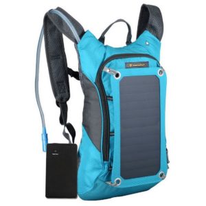 waterproof solar backpack