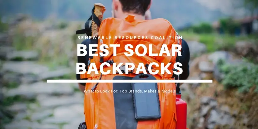 waterproof solar backpack