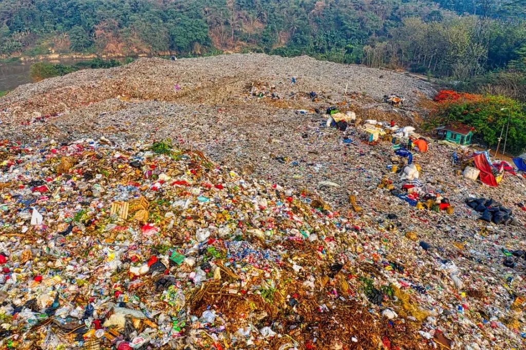 Landfills in Indonesia are among the largest in the world
