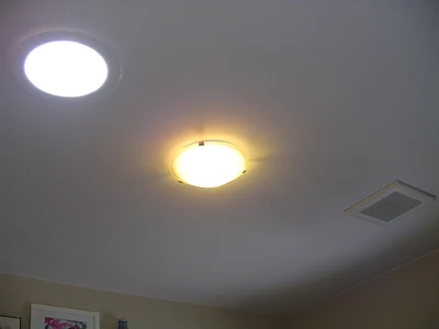 solar tube light vs regular light