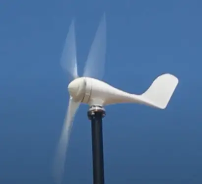 (DB-400) 400W 12V Wind Turbine Kit with 3 blades working in wind