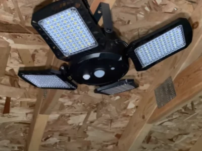 Yomisga LED Solar Pendant Lights already installed